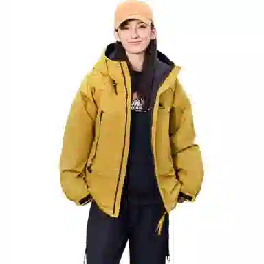 鸭鸭 纯色拉链简约羽绒服 女款