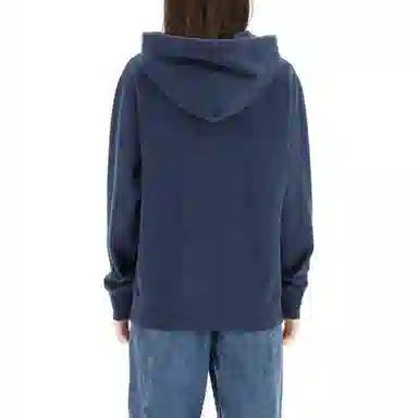 Maison Kitsune SS22 Logo Hoodie Blue