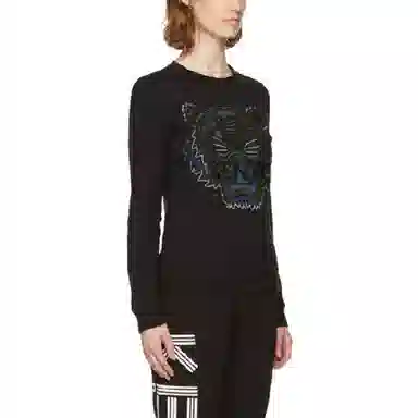 KENZO Tiger Embroidered Sweatshirt