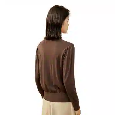 恒源祥 细腻柔和亲肤舒适针织毛衣 女款