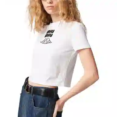 MIU MIU Logo T