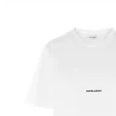 Saint Laurent SS21 Logo T-Shirt White
