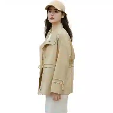 羽物 薄款简约纯色透气长袖防晒服 女款