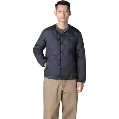 雅鹿 休闲轻便内外穿时尚百搭长袖羽绒服 男款
