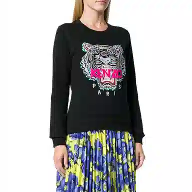 KENZO Tiger Embroidery Sweatshirt