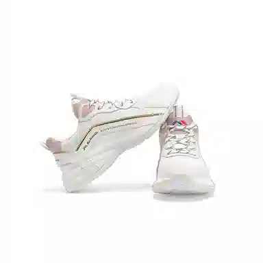 哥仑步 头层牛皮 日常通勤 透气轻便增高 低帮 生活休闲鞋 女款