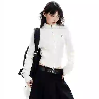 APEA Vintage Embroidered Knit Cardigan