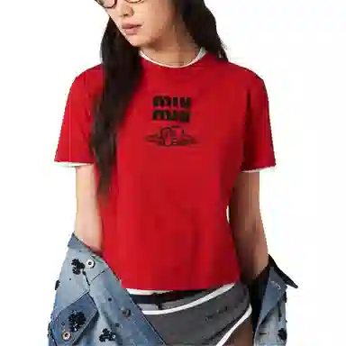 MIU MIU Logo T