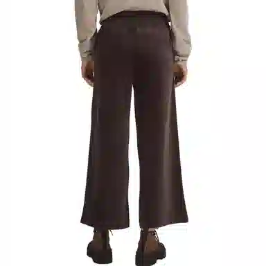 lululemon Scuba Mid-Rise Wide-Leg Crop Velvet Cord