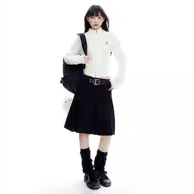 APEA Vintage Embroidered Knit Cardigan