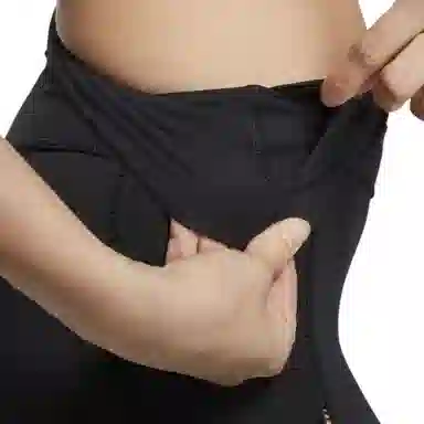 Nike Yoga Luxe Infinalon Ribbed Black