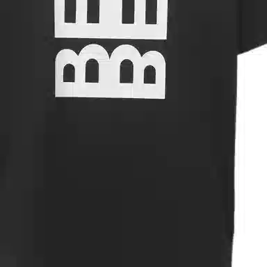 Burberry SS22 Letter Print T-Shirt Black