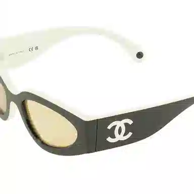 CHANEL Cat Eye Sunglasses Black