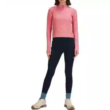 lululemon Rest Less Cropped 12 Zip T