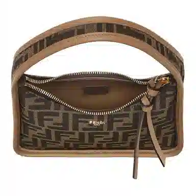 Fendi Fendessence Crescent Bag Brown