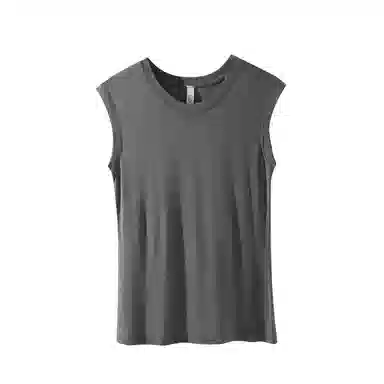 内在密码 羊毛蚕丝蓄热薄绒无痕纯色打底坎肩修身简约内搭上衣秋冬保暖上装 女款