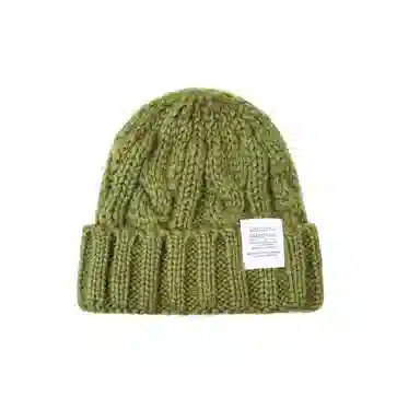 北极绒 秋冬大头围显脸小针织帽百搭保暖毛线款 涤纶 绒线帽 男女同款情侣款