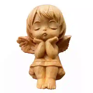 仙作美 可爱文玩 崖柏 把件 男女同款情侣款