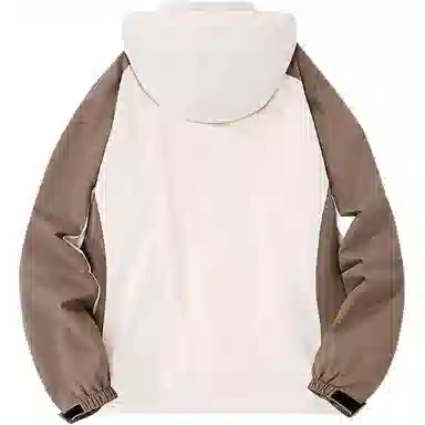 雅鹿优选  厚款保暖休闲连帽  防水防风透气耐磨冲锋衣 男款