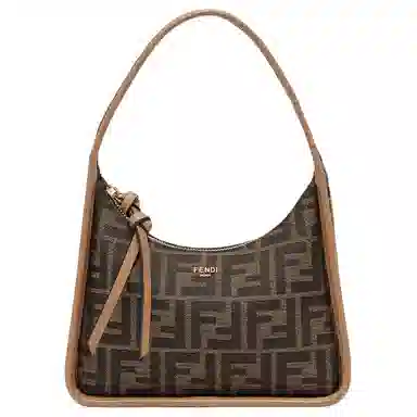Fendi Fendessence Crescent Bag Brown