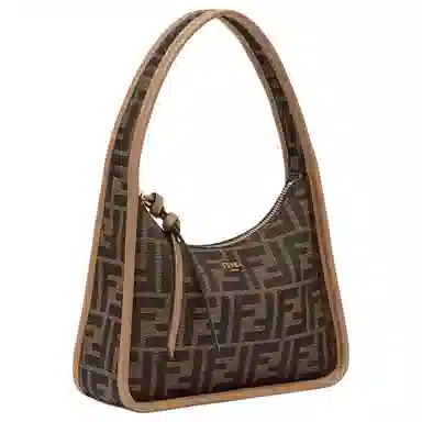 Fendi Fendessence Crescent Bag Brown