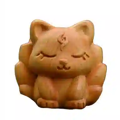 仙作美 可爱文玩 崖柏 把件 男女同款情侣款