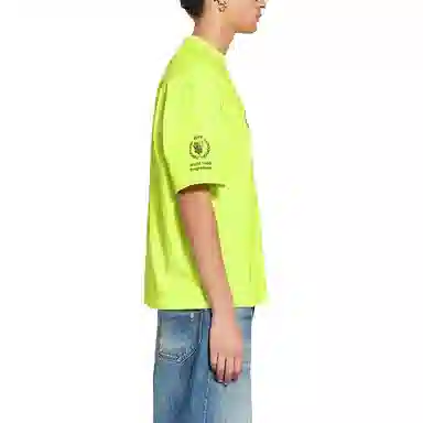 Balenciaga x WFP FW22 Logo T-Shirt Fluorescent Green