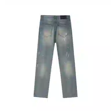 UNKNOWTAL Dirtyfit Straight Jeans Blue