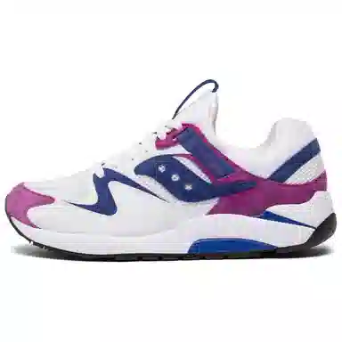 Saucony Grid 9000 Premium Suede White Blue