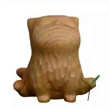 仙作美 可爱文玩 崖柏 把件 男女同款情侣款