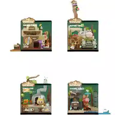 POP MART LABUBU FOREST SECRET BASE