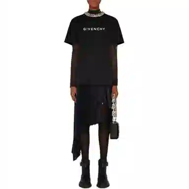 Givenchy FW22 Logo T-Shirt Black