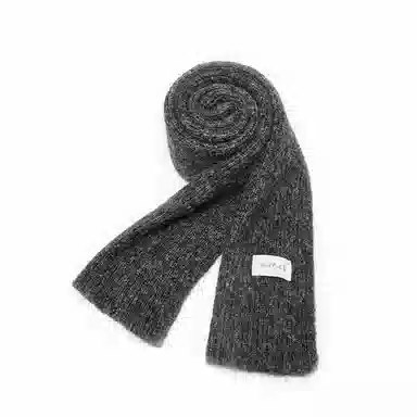 纳兰杜 纯色软糯感可爱百搭保暖防寒时尚韩版简约潮流穿搭 绒线围巾 女款  多色