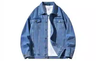 Airwalk Retro Dark Wukong Print Denim Jacket