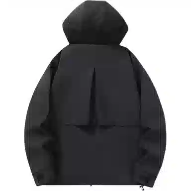 雅鹿优选  时尚百搭通勤连帽合身休闲  防水防风透气耐磨保暖冲锋衣 男女同款