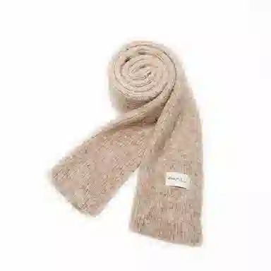 纳兰杜 纯色软糯感可爱百搭保暖防寒时尚韩版简约潮流穿搭 绒线围巾 女款  多色