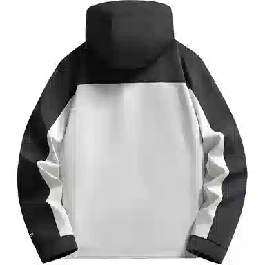 雅鹿优选  时尚百搭连帽通勤休闲  防水防风耐磨保暖冲锋衣 男款