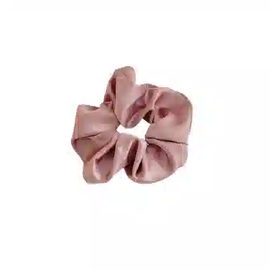 水中玉 法式缎面纯色大肠发圈慵懒风扎头发马尾皮筋高级感发绳头饰 布艺 头绳 女款