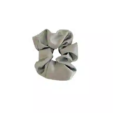 水中玉 法式缎面纯色大肠发圈慵懒风扎头发马尾皮筋高级感发绳头饰 布艺 头绳 女款