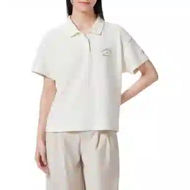 New Balance Polo Shirt Off-White