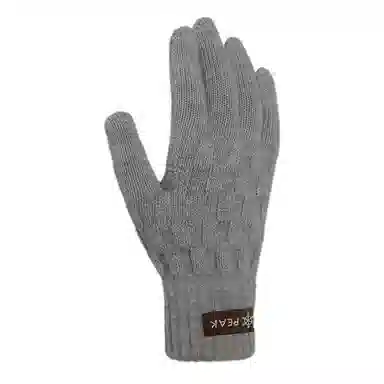 匹克 秋冬英伦风经典美拉德色系 绒线围巾 男女同款情侣款