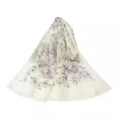 上海故事   气质高级感羊绒围巾 保暖舒适 围脖   女款 礼盒装