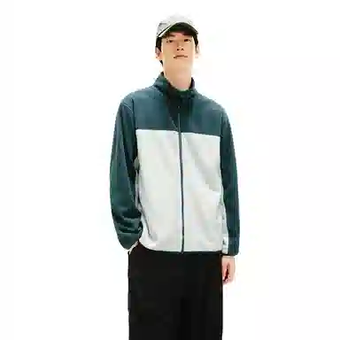 网易严选 百搭立领复合摇粒绒抗静电防风夹克长短绒羊羔绒厚绒绒感外套 男款