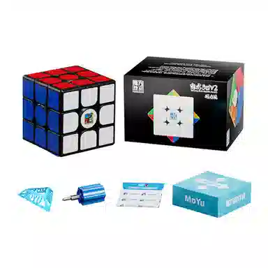 魔域文化 魅龙磁力魔方三阶比赛专用 早教益智玩具