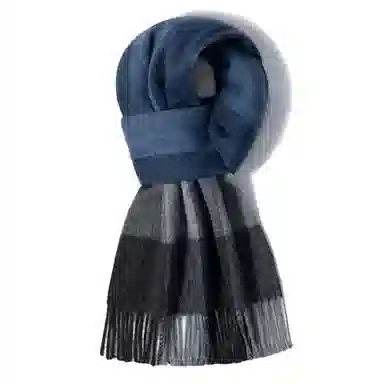 上海故事 通用款粗纺格子羊绒多种颜色 绒线围巾 女款