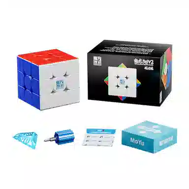 魔域文化 魅龙磁力魔方三阶比赛专用 早教益智玩具