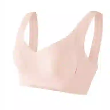 古今 无痕裸感美背双重提拉兔耳杯聚拢无钢圈薄款文胸 女款