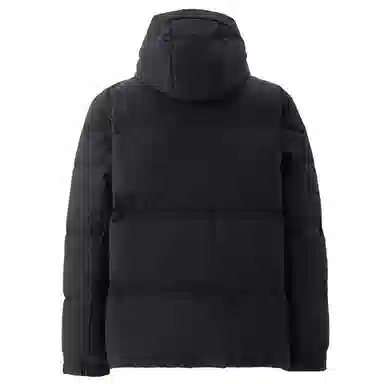 佐丹奴 拉链口袋连帽梭织羽绒服 男款