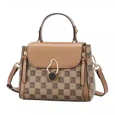 红蜻蜓 时尚便携日常 聚氯乙烯 手提包 中号 女款 多色