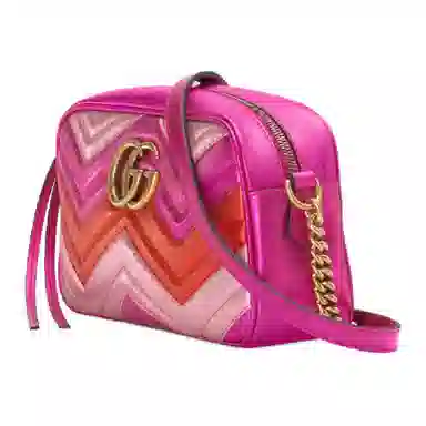 Gucci GG Marmont Camera Bag Red